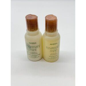 Aveda Rosemary Mint Weightless Conditioner and Shampoo Set Travel Size